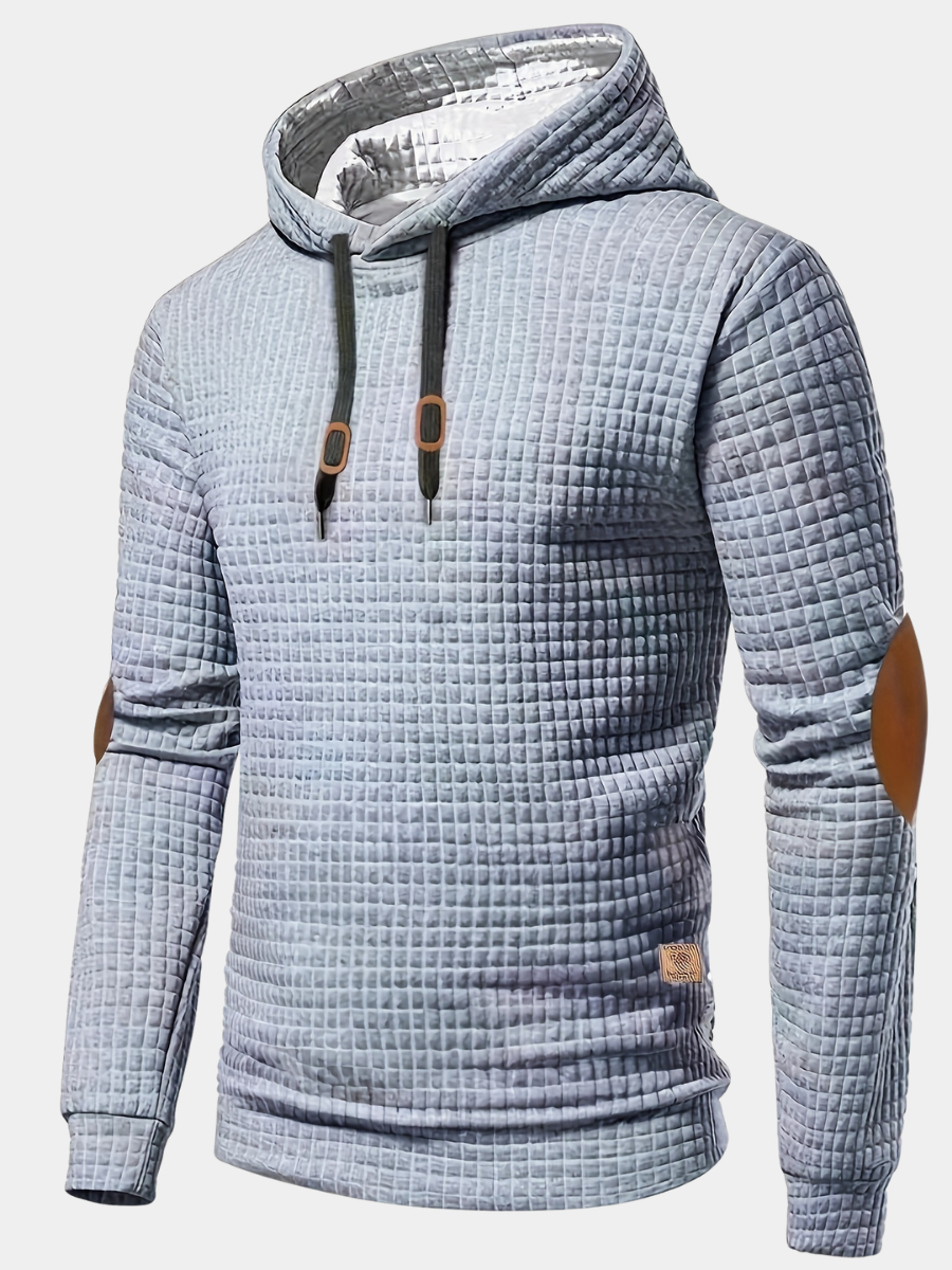 LAURENT MONACO | CHECKERED HOODIE FOR MEN