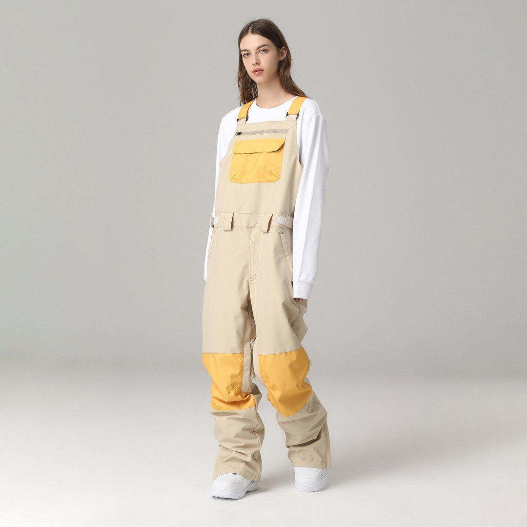 Unisex Adjustable Strap Ski Overall – Winter Snow Pants