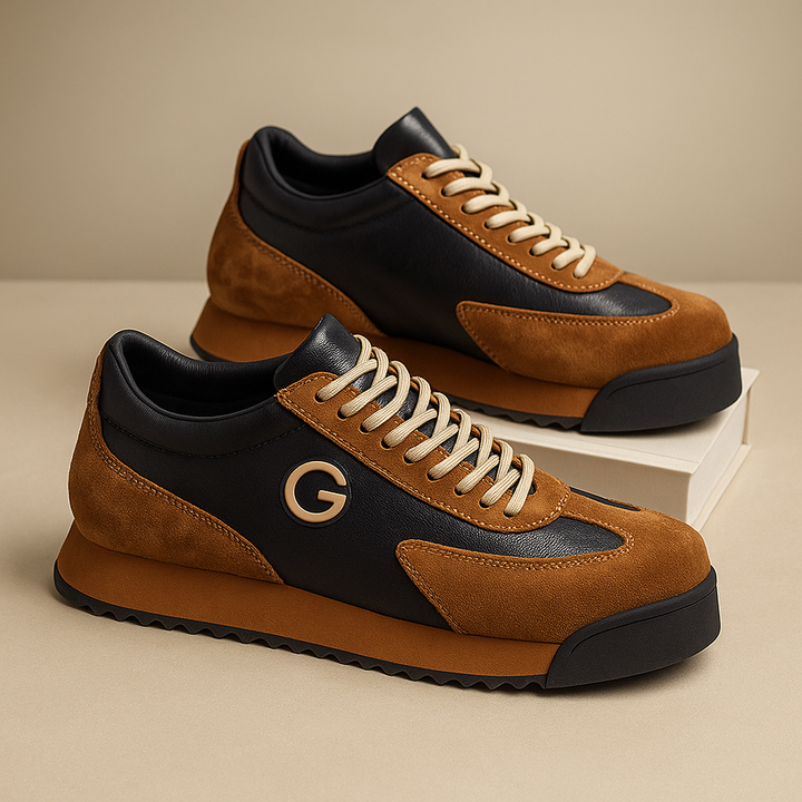 Jasper Modern and Comfortable Men's Sneakers, view 2 - Elena Harper