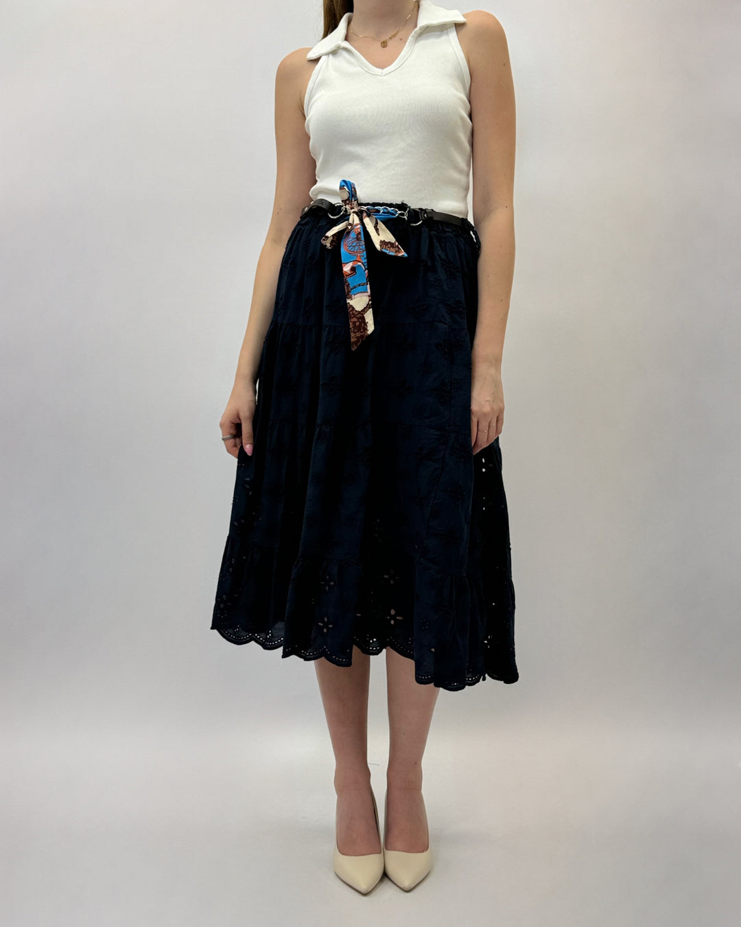 Saskia™  |  soft luxurious fabrics Skirt Waist Detail
