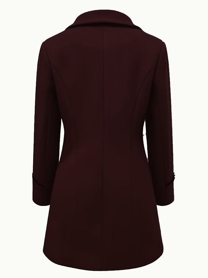 DOUBLE-BREASTED COAT FOR WOMEN
