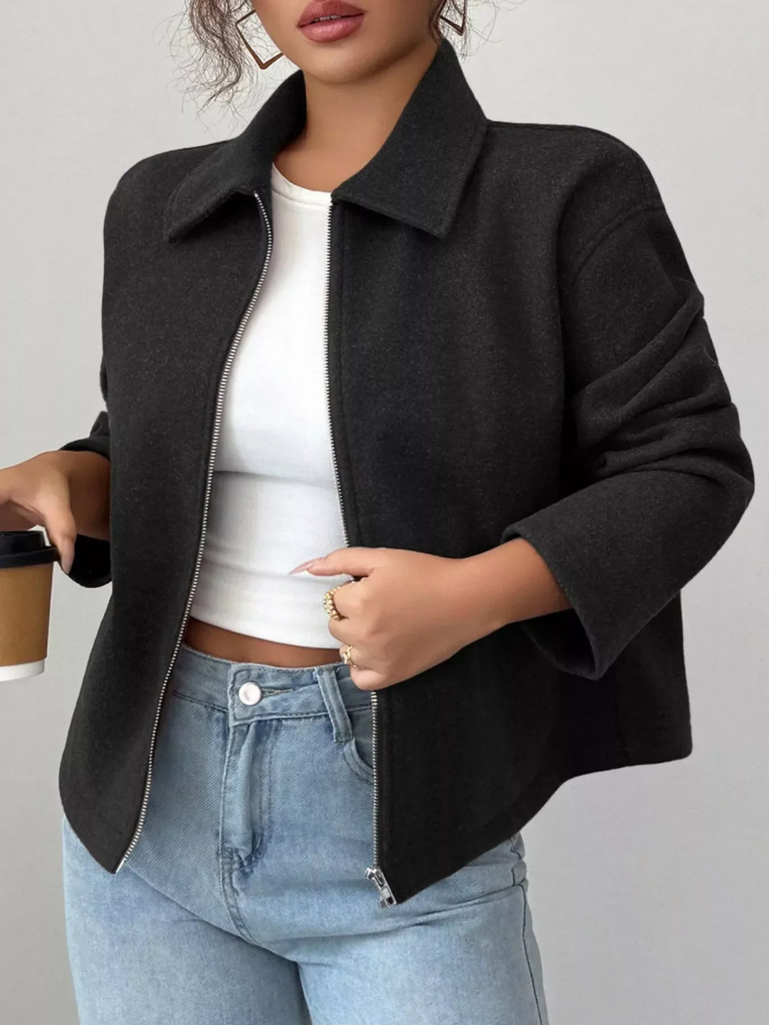 Casual Women's Zip Jacket - Alena