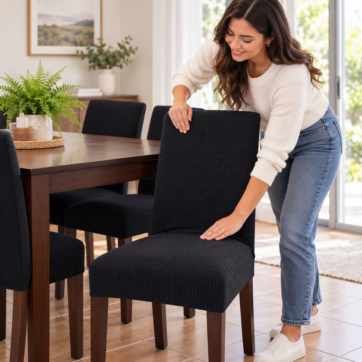 Chairloom Stretch Dining Chair Cover - Elena Harper
