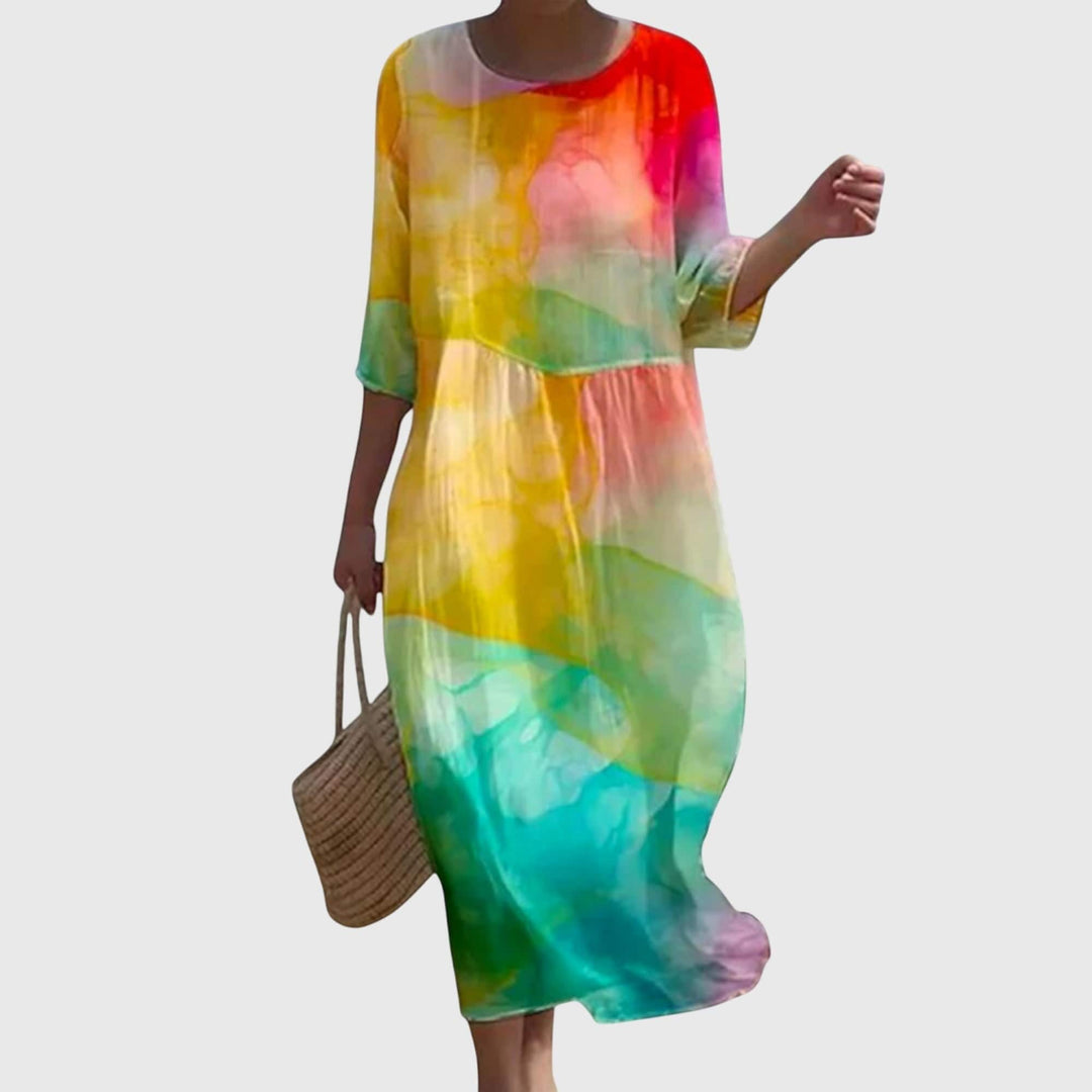 Hayley™  |  Stylish Floral Maxi Dress