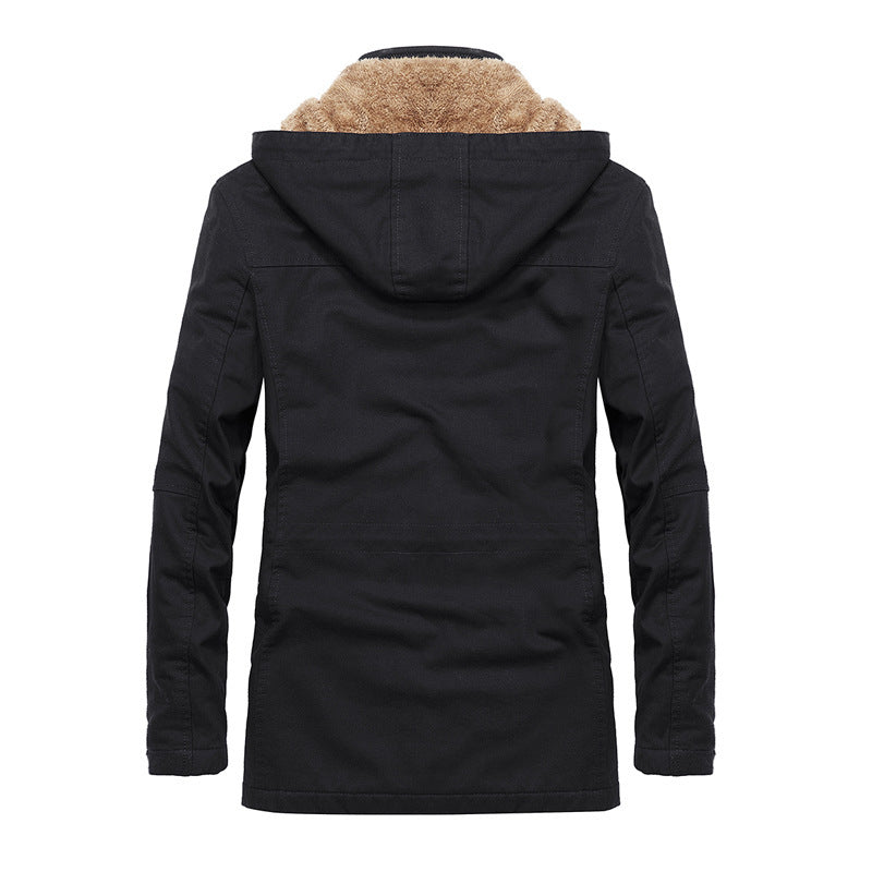 LAURENT MONACO | COTTON HOODED JACKET FOR MEN