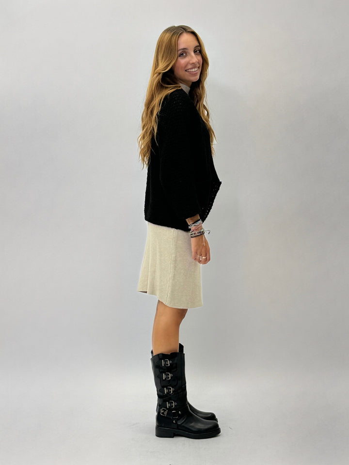 Yvette™  |  Chunky Knit soft luxurious fabrics Cardigan