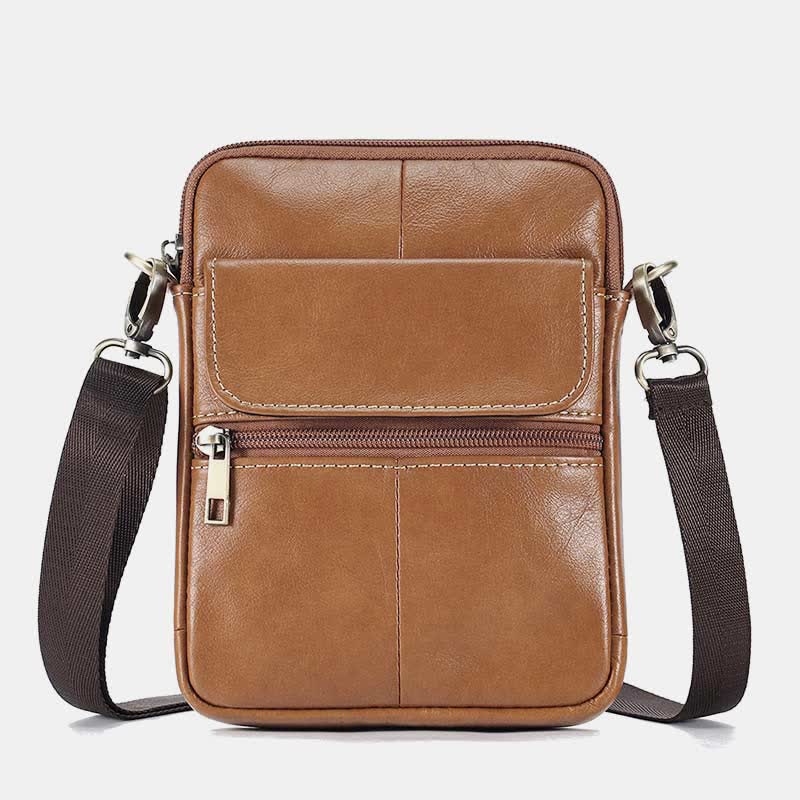Men's Compact Shoulder Bag - Everyday Essential