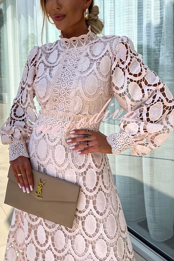 Ariana Lace Dress - Elena Harper