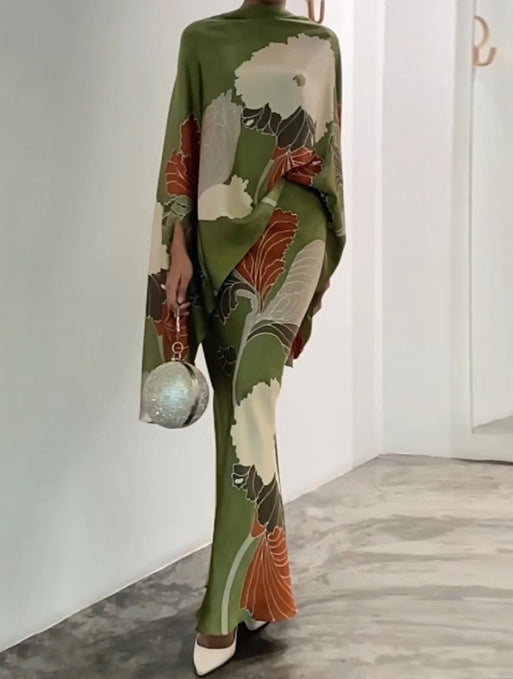 Althea Stylish Printed Loose Suit - Elena Harper