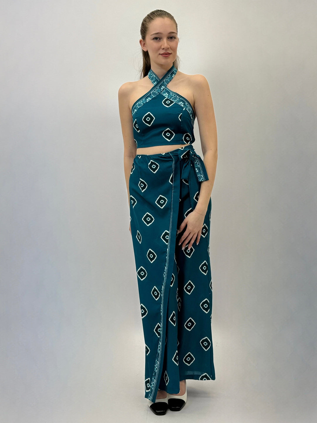 Tamsin™  |  Top Trousers Set Bandana