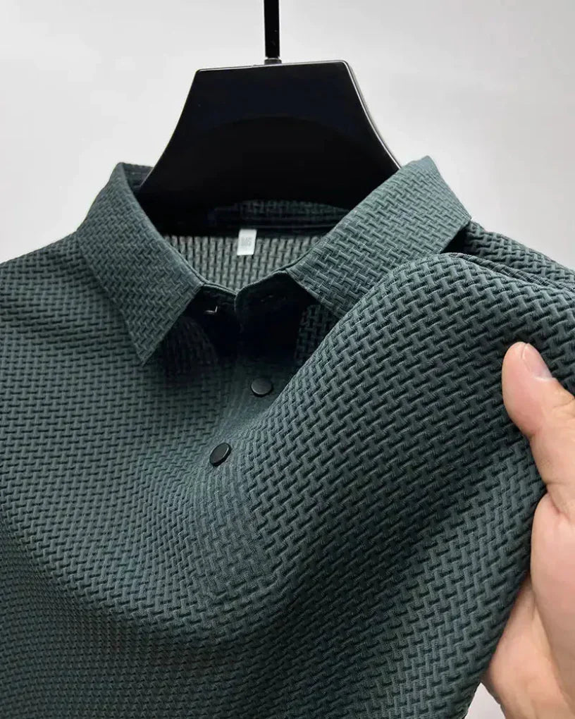 Men's Polo Shirt Effortlessly Stylish & Comfortable, view 6 - Elena Harper