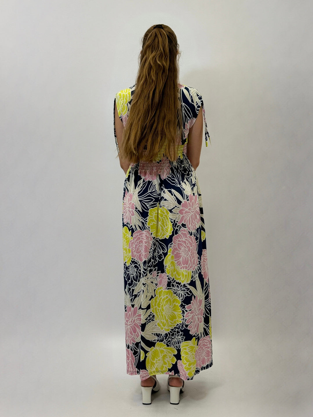 Isabel™  |  Dress Floral Print V-neck