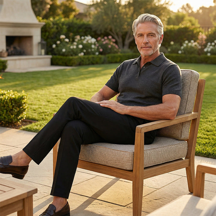 Men's Slim Stretch Pants for the Office