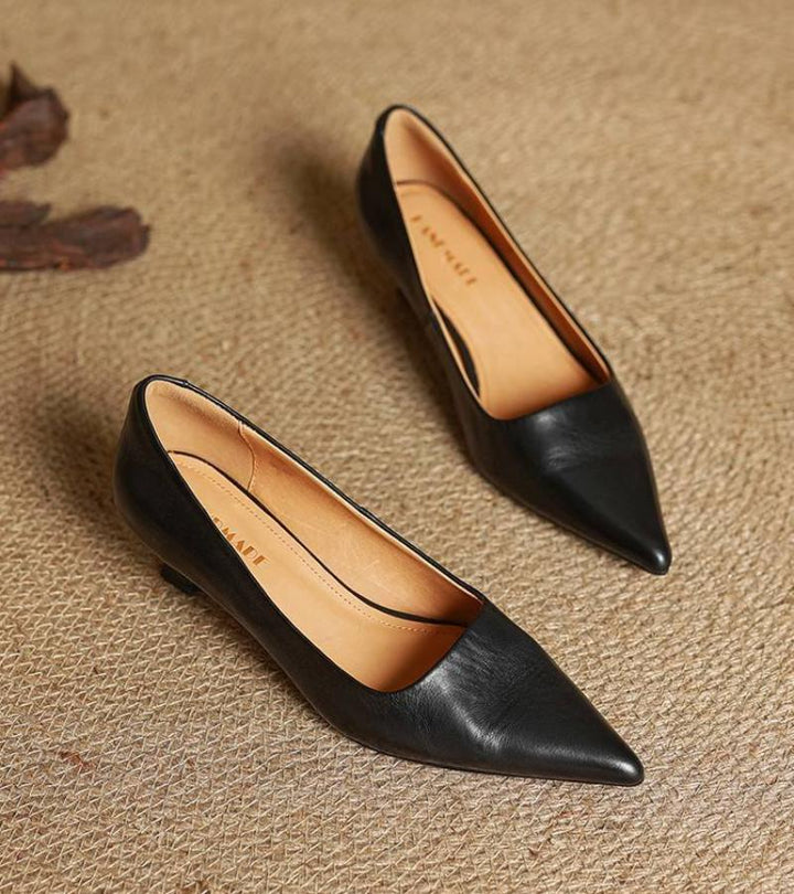 Aeris | Leather Court Shoes
