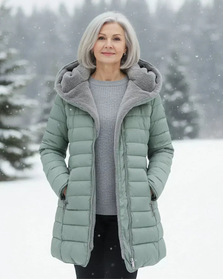 Sophie - Refined Down Jacket with Hood
