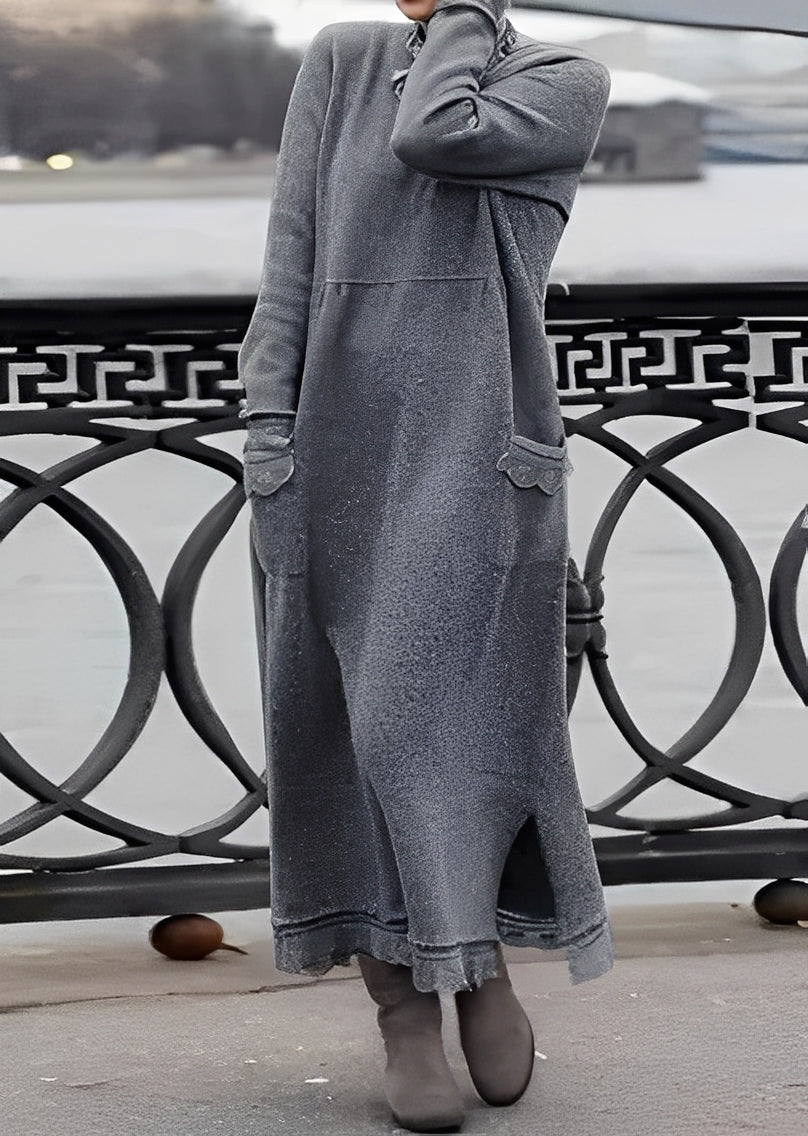 Emma Elegant, Loose, and Warm Dress for Women - Elena Harper