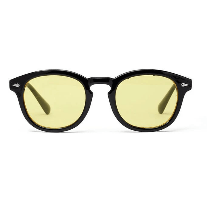 Emma & Rose Manhattan Paulien™ tinted glasses with stylish, semi-transparent frames and dark tinted lenses.