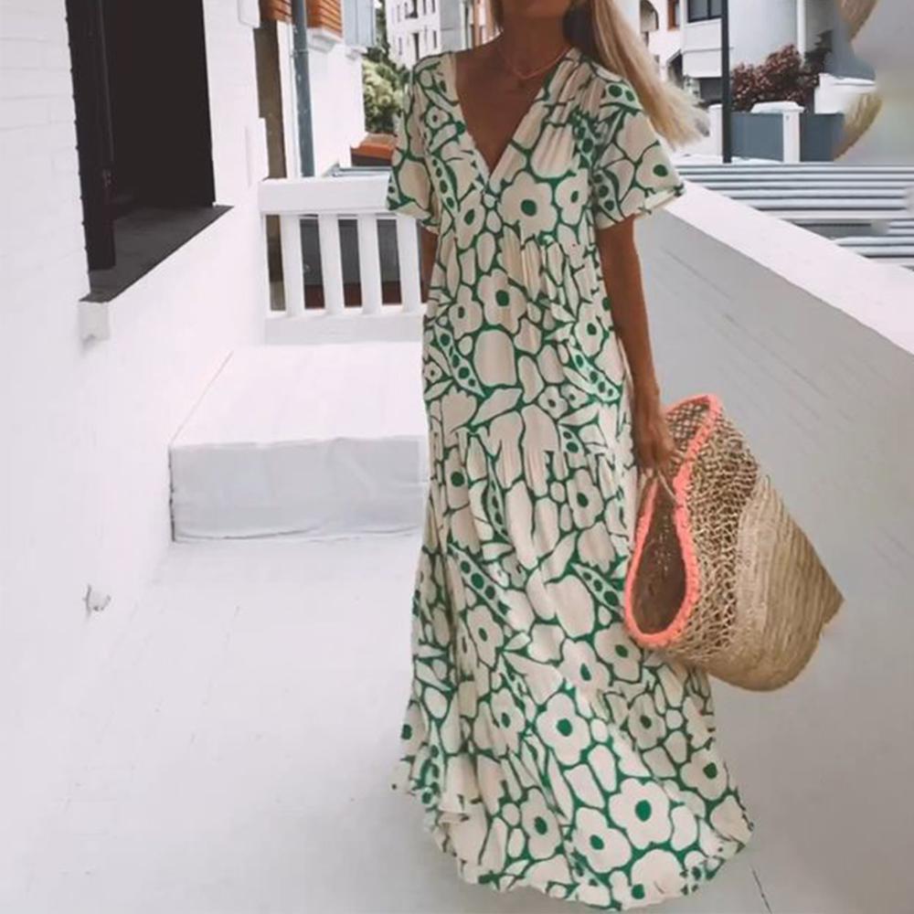 Beatrice™  |  Maxi Dress Green