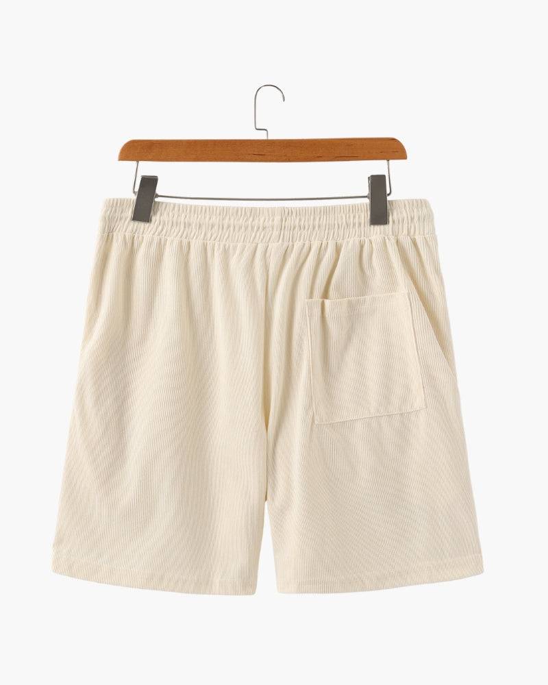 Emma & Rose Manhattan Dean™ Beachstride Shorts in lightweight fabric with a relaxed fit, perfect for summer beachwear.