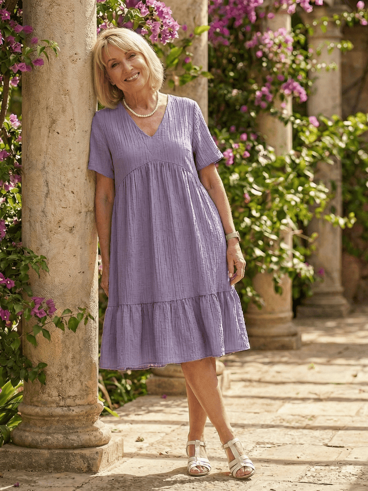 Delphinia™  |  Woven Ease Dress