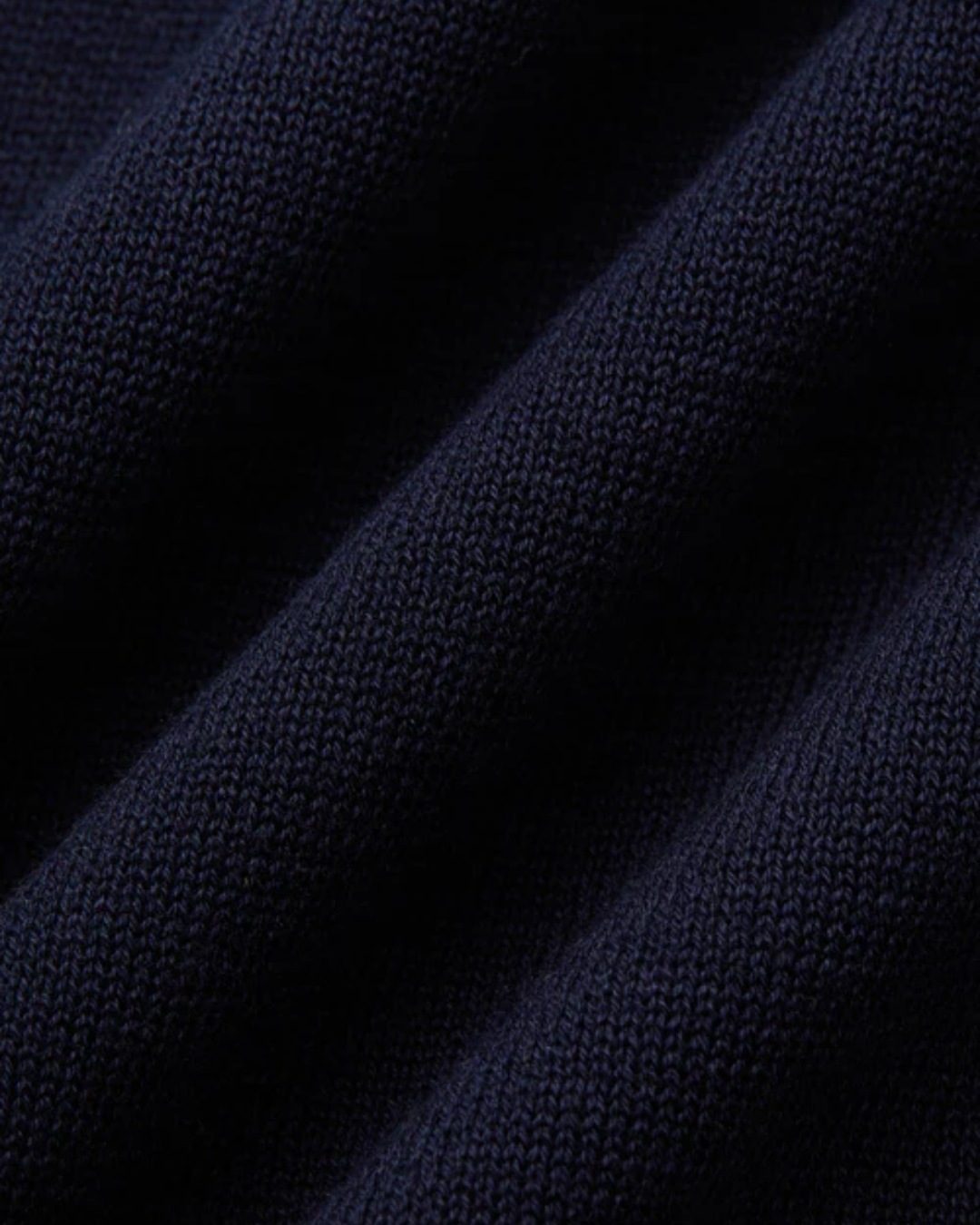 Harrington Oxford Knit Open Collar Polo Shirt for Men, view 3 - Elena Harper