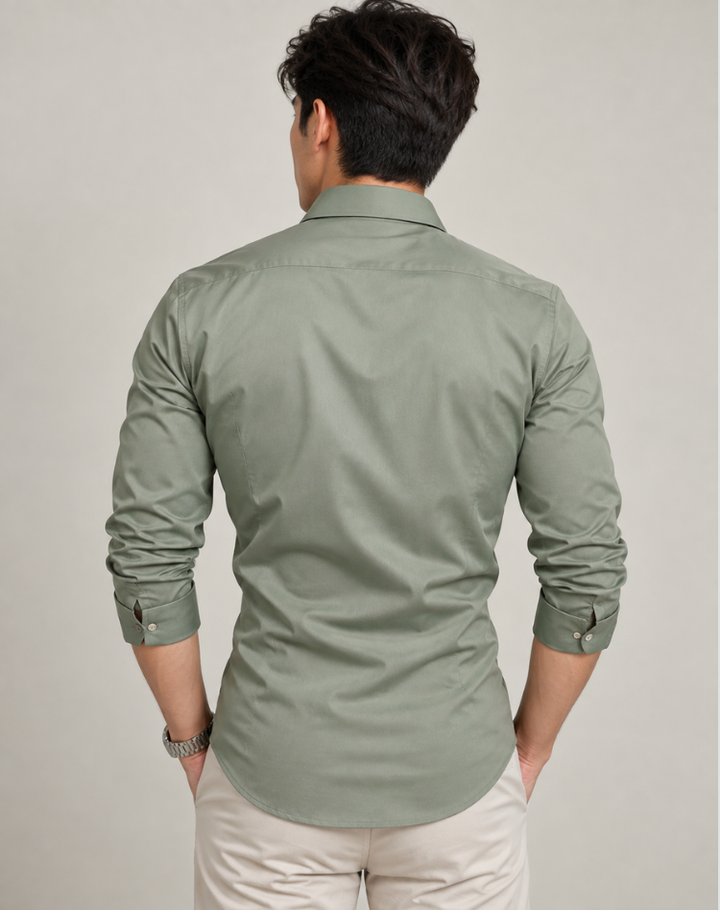 Men's Smart Casual Stretch Shirt
