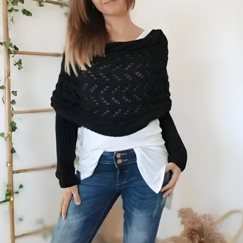 Saren™ | Warm Knitted Scarf