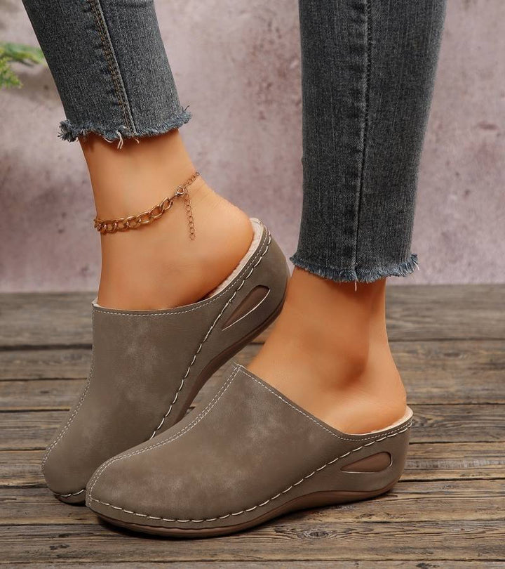 Novi | Mule Slippers with Non-Slip Sole