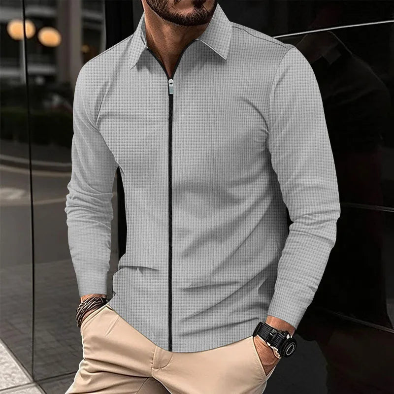 Sebastiano Elegant Knit Jacket, view 10 - Elena Harper