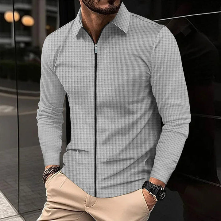 Sebastiano Elegant Knit Jacket, view 10 - Elena Harper