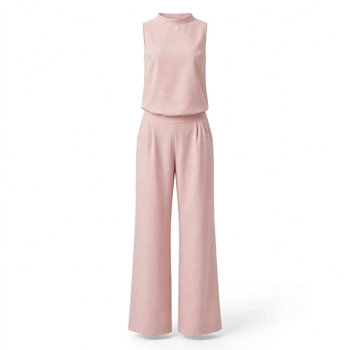 Matilda Fairweather | Blush Wide-Leg Two Piece Set For Women