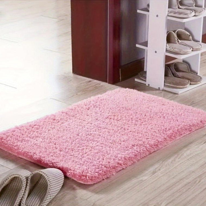 Absorbent Bath Mat LuxaMat Soft Padded Absorbent & Non-Slip, view 3 - Elena Harper