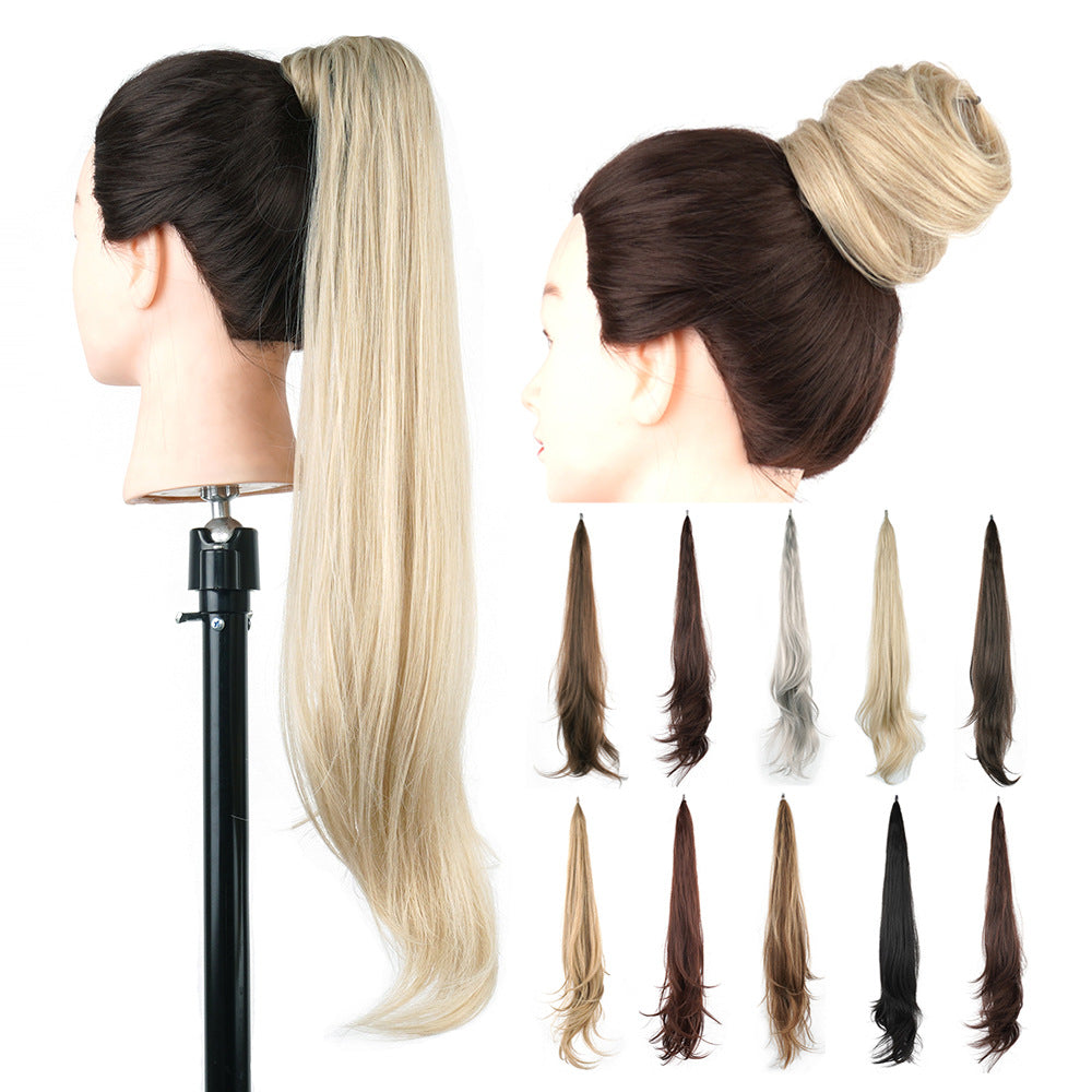 Women’s Long Curly Wrap Around Ponytail Synthetic Hair Extension
