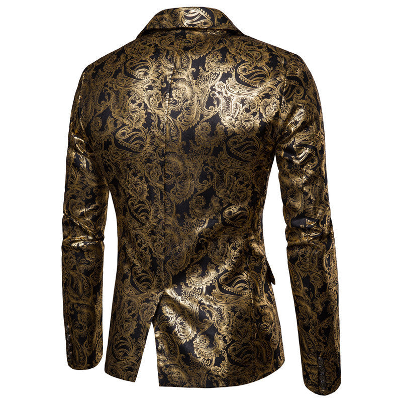 Men's Paisley Print Blazer