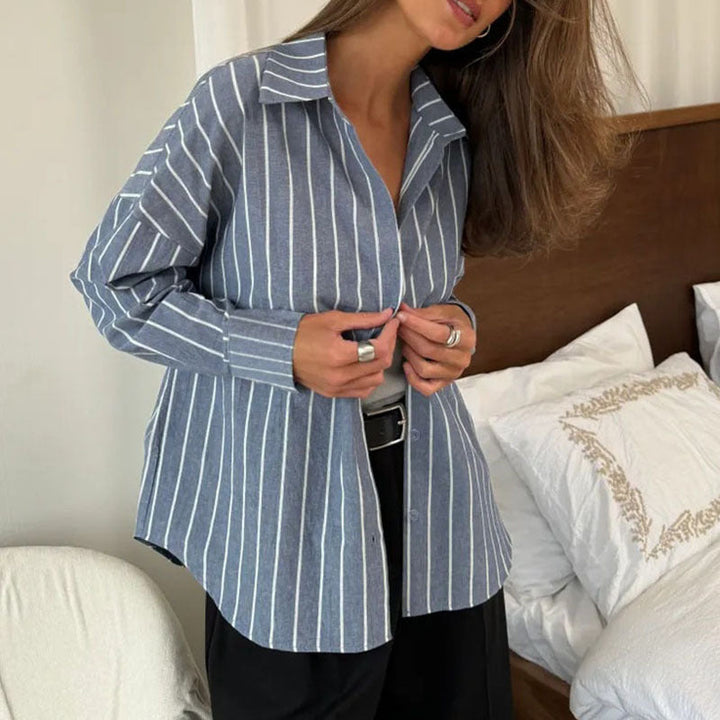 Striped Shirt for Women - Elara