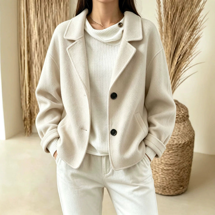Women's Slim Two-Button Suit - Minimalist and Chic