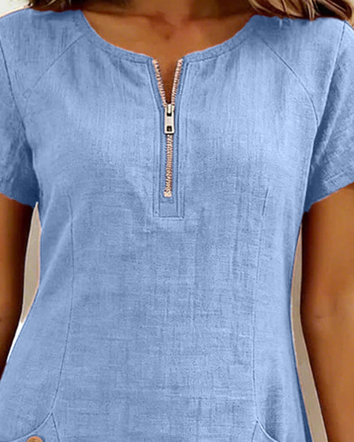 Lina Dress™ — Natural Elegance for Every Day