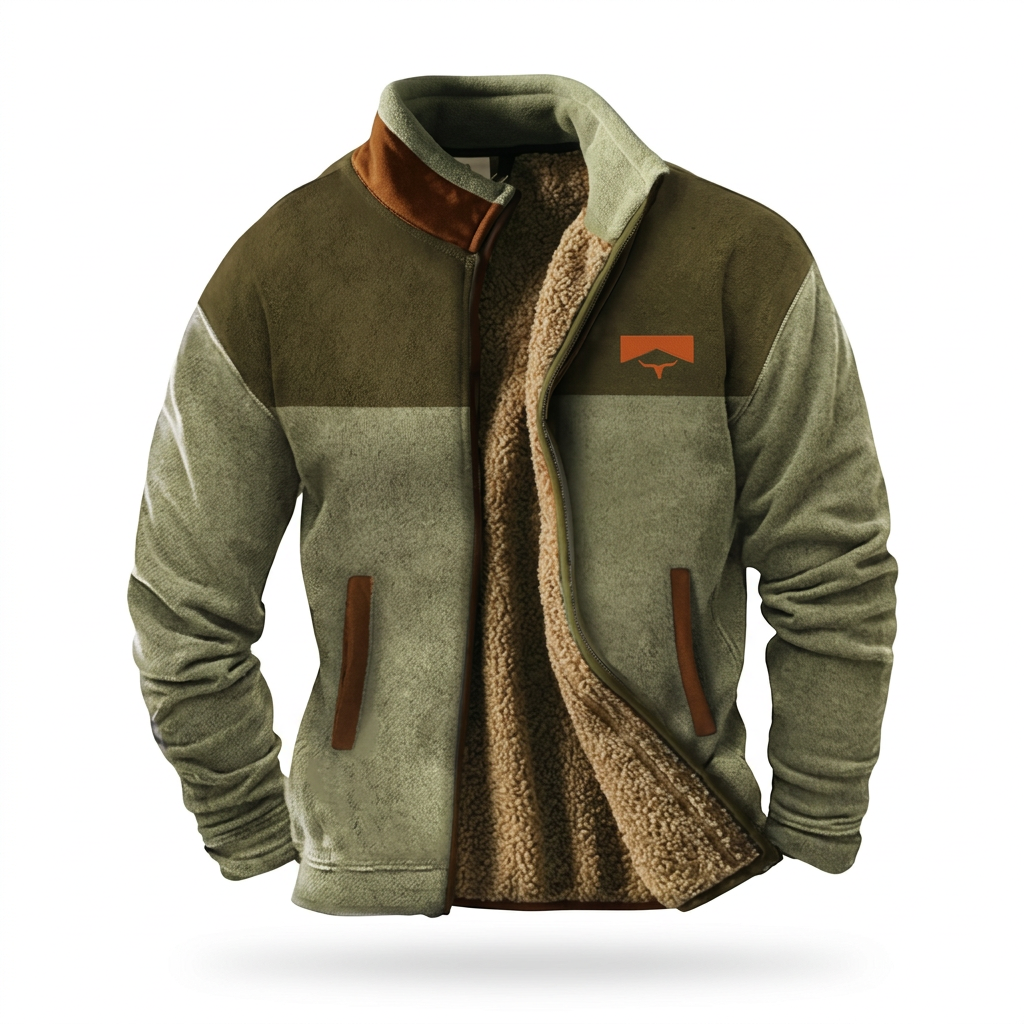 LAURENT MONACO | JACKET WITH INDIGENOUS PATTERN PRINT FOR MEN