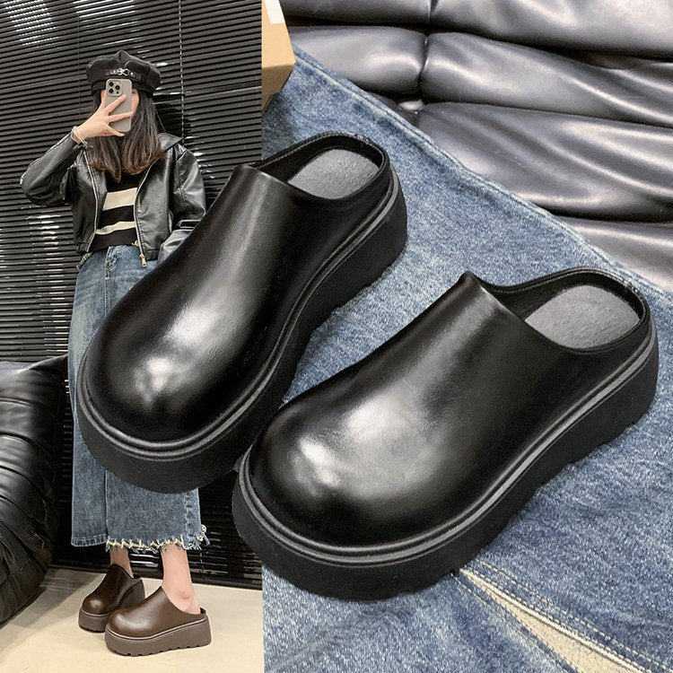 Laura | Elegant Platform Clogs with Modern Statement Look