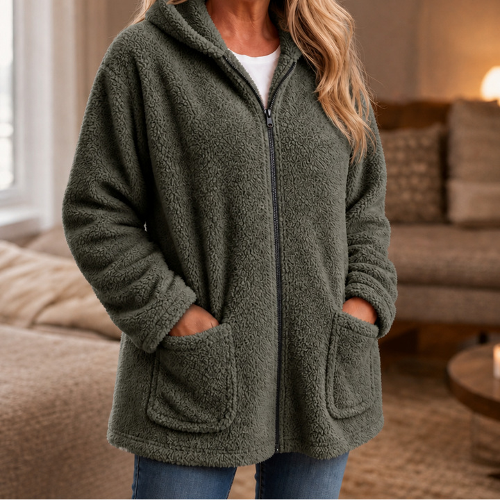 Emma | Cozy and Modern Oversized Hoodie with Zipper