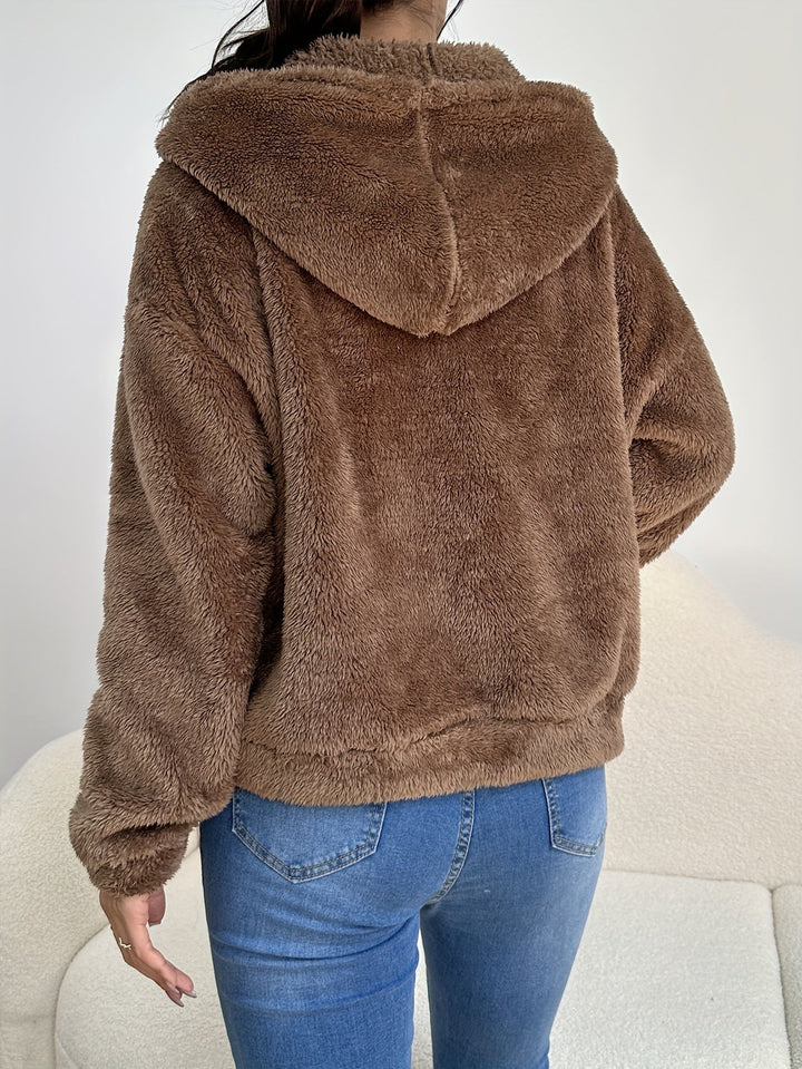 Teddy Jacket Stylish and Warm, view 5 - Elena Harper