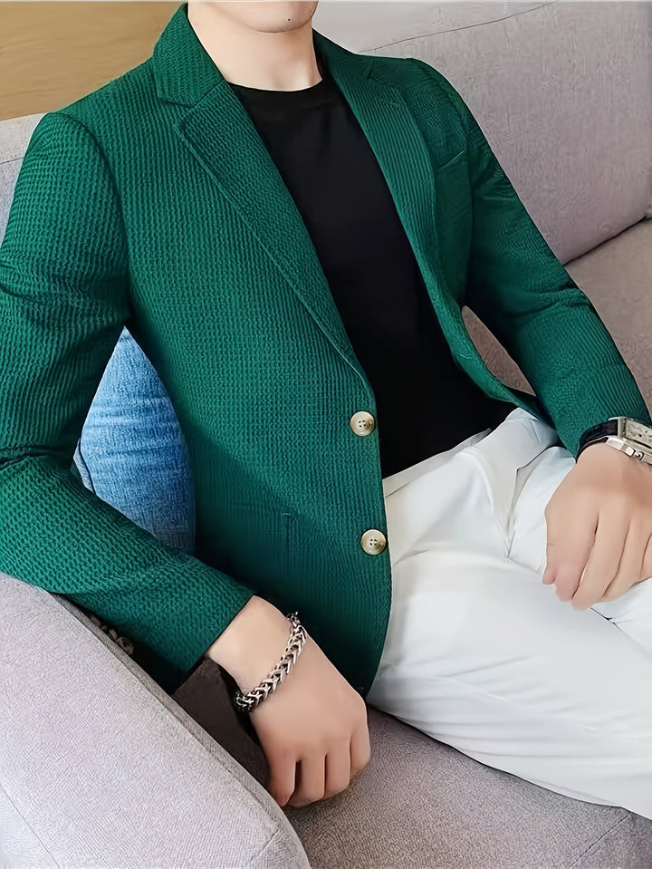 LAURENT MONACO | TEXTURED KNIT JACKET FOR MEN
