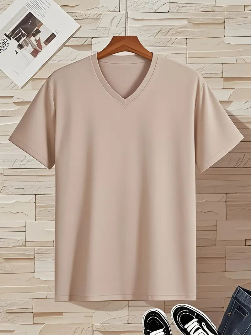 LAURENT MONACO | MEN'S V-NECK T-SHIRT