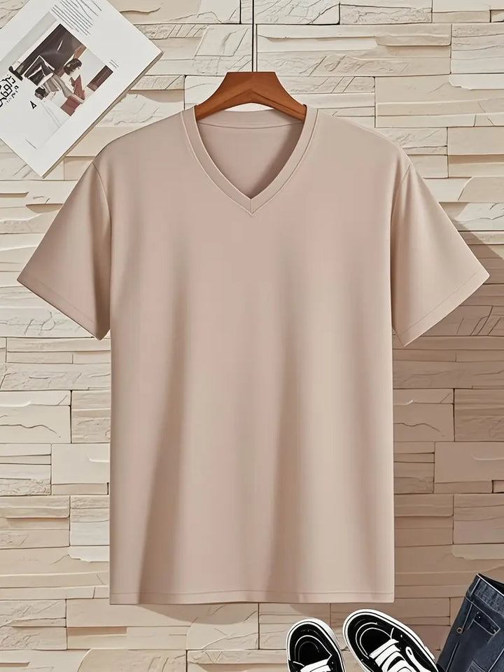 LAURENT MONACO | MEN'S V-NECK T-SHIRT
