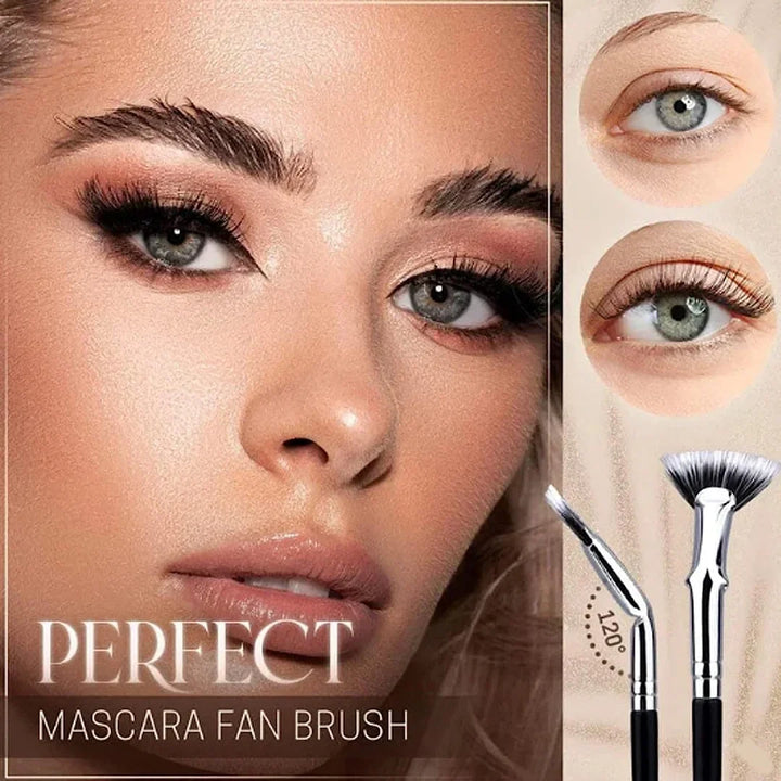 Präzise Eleganz | Faltbarer Winkel-Mascarabürste für makellose Wimpern