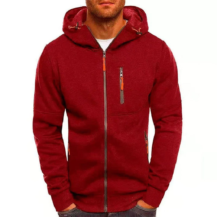Alexander | Men's Casual Jacket with Hood and Pockets