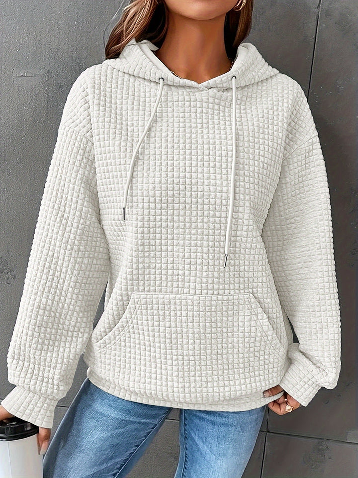 Serena Cozy Textured Hoodie - Elena Harper
