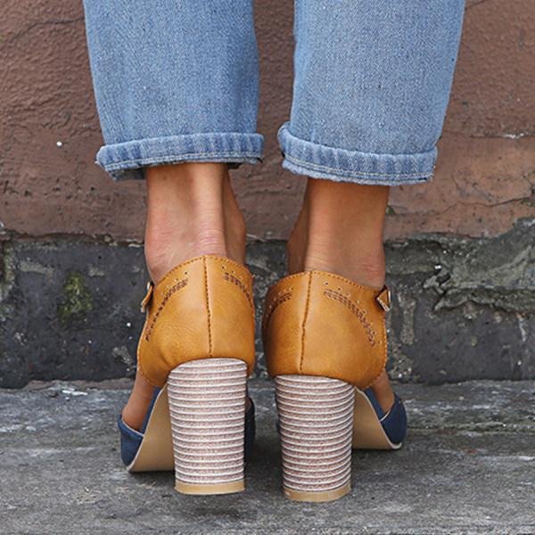 Clara | Classic and Comfortable Mary Jane Shoes with Block Heel