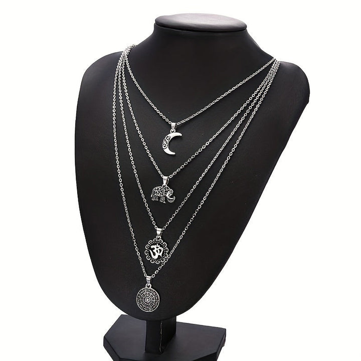 Vintage Bohemian Necklace, view 3 - Elena Harper