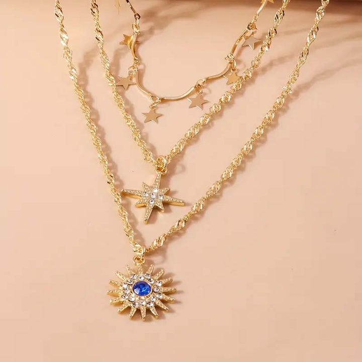 Bohemian Pendant Necklace, view 10 - Elena Harper